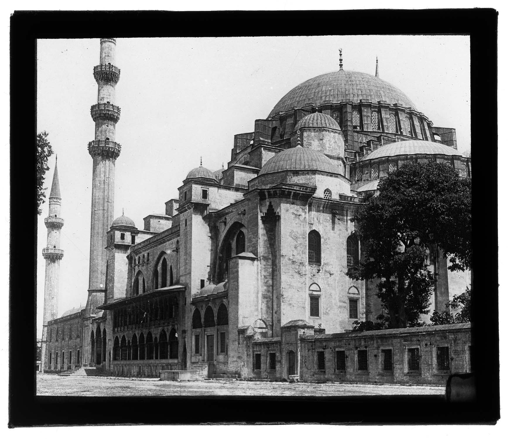 Vue extérieure de la mosquée